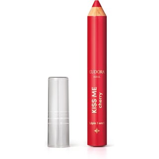 Lápis Multifuncional Vermelho Kiss Me Cherry 3 em 1 1,2g