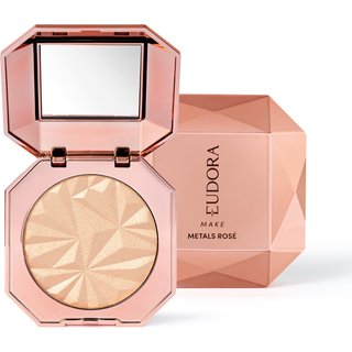 Iluminador Compacto Metals Rosé Eudora Make 5g