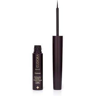 Delineador Líquido Preto à prova d'água Forever Eudora Make 3ml