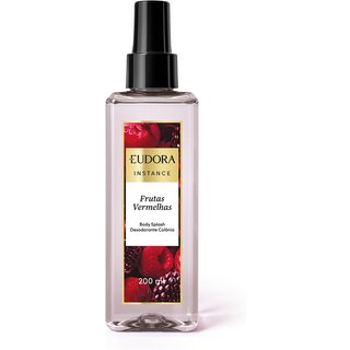Spray Perfumado Desodorante Colônia Instance Frutas Vermelhas 200ml