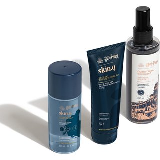 Combo Harry Potter: Body Splash 200ml + Água Micelar Facial 150ml + Gel de Limpeza Facial 2 em 1 100g