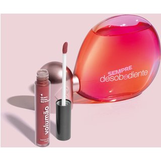 Combo Sempre Desobediente Eau De Parfum 100ml + Batom Líquido Rosa Amorali 4ml