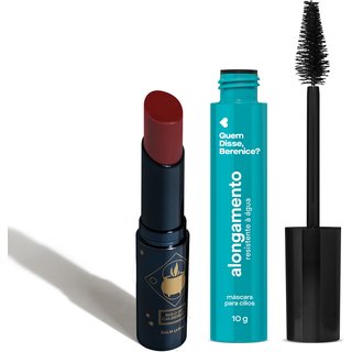 Combo Quem Disse, Berenice?:Máscara de Cílios Resistente è Água 10g + Balm Labial Vermelho Harry Potter 3,2g