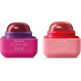 Combo Balm Labial Cuide-se Bem Feira Quem Disse, Berenice?: Melancia 6,2g + Banana 6,2g