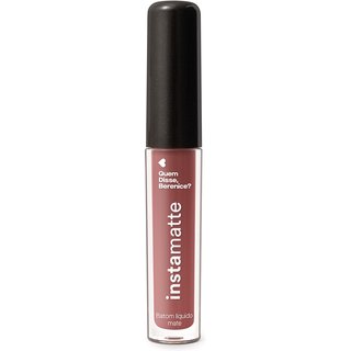 Batom Líquido Marrom Castanheli Instamatte Quem Disse Berenice? 4ml
