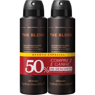 Kit Desodorante Antitranspirante The Blend (2 unidades)