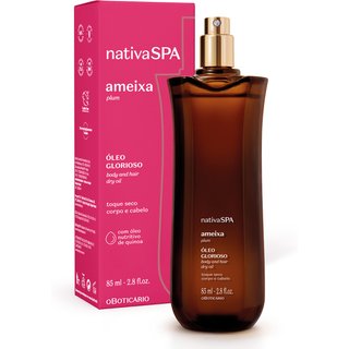 Óleo Multifuncional Glorioso Corpo e Cabelos Nativa SPA Ameixa Plum 85ml