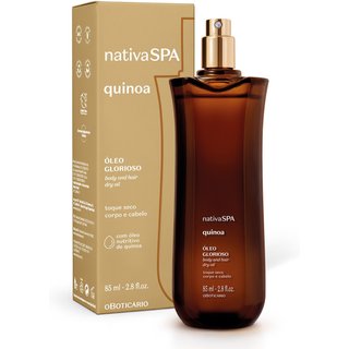 Óleo Multifuncional Glorioso Corpo e Cabelos Nativa SPA Quinoa 85ml