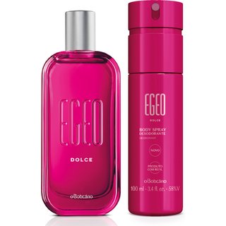 Combo Egeo Dolce: Desodorante Colônia 90ml + Body Spray 100ml