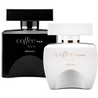 Combo Coffee Duo Desodorante Colônia: Woman 100ml + Man 100ml