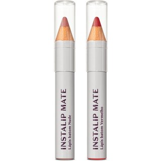 Combo Intense: Lápis Batom Vermelho 1,2g + Lápis Batom Nude 1,2g