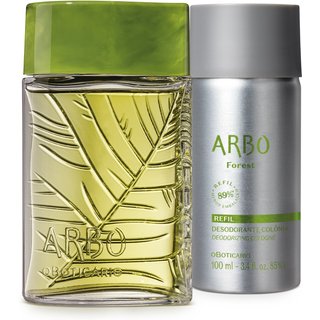 Combo Arbo Forest: Desodorante Colônia 100ml + Refil 100ml
