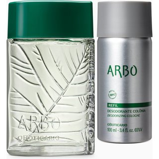 Combo Arbo: Desodorante Colônia 100ml + Refil 100ml