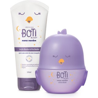 Combo Boti Baby Nana Neném: Desodorante Colônia 100ml + Hidratante Corporal 150g