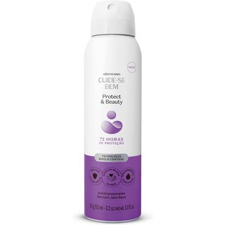 Desodorante Antitranspirante Aerosol Cuide-se Bem Protect And Care 90g/150ml