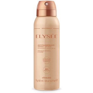 Desodorante Antitranspirante Aerossol Elysée 75g/125ml
