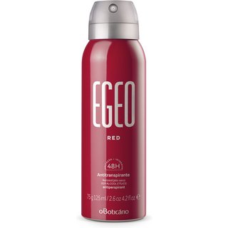 Desodorante Antitranspirante Aerosol Egeo Red 75g/125ml