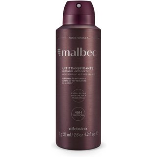 Desodorante Antitranspirante Malbec Aerossol 75g/125ml