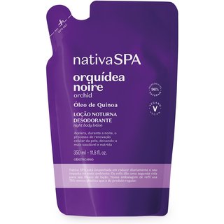 Refil Loção Noturna Desodorante Corporal Nativa SPA Orquídea Noire 350ml