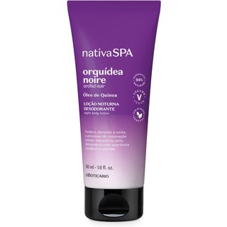 Loção Noturna Desodorante Nativa SPA Orquídea Noire 50ml