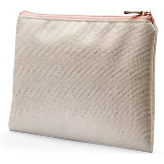 Nécessaire Dourado e Rosé Liz