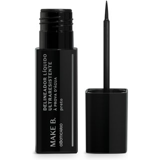 Delineador Líquido Para Olhos Preto Make B.