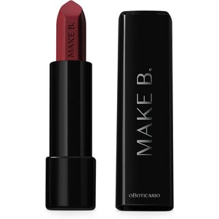 Batom Mate Vermelho Red Supreme Make B. 4g