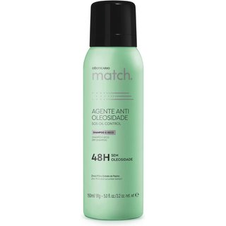 Shampoo à Seco Match Agente Antioleosidade 150ml