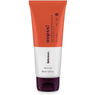 Loção Desodorante Hidratante Corporal Intense Oopss! 200ml