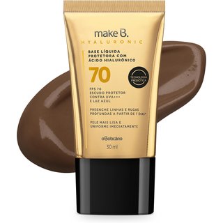 Base Líquida Protetora FPS 70 Make B. Hyaluronic Cor 80 30 ml