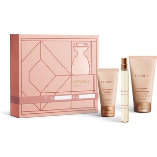 Kit Presente Elysée: Eau de Parfum 10ml + Creme Acetinado Corporal 75g + Creme Acetinado para Mãos 30g