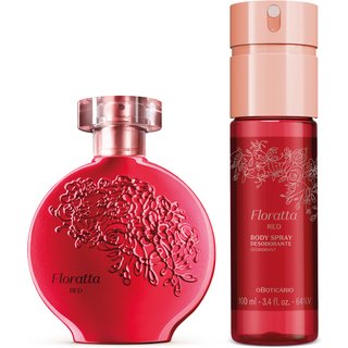 Combo Floratta Red: Desodorante Colônia 75ml + Body Spray 100ml