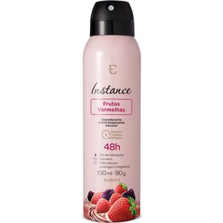 Desodorante Antitranspirante Aerossol Instance Frutas Vermelhas 150ml/90g