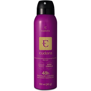 Desodorante Antitranspirante Aerosol Eudora 150ml/90g