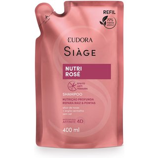 Refil Shampoo Siàge Nutri Rosé 400ml