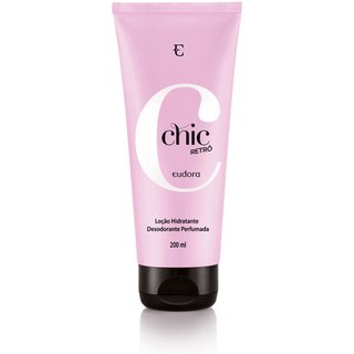 Loção Desodorante Hidratante Corporal Chic Retrô 200ml