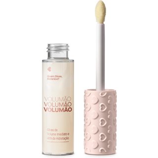 Gloss Labial Incolor Nasci Assim Volumão Quem Disse, Berenice? 9,5ml