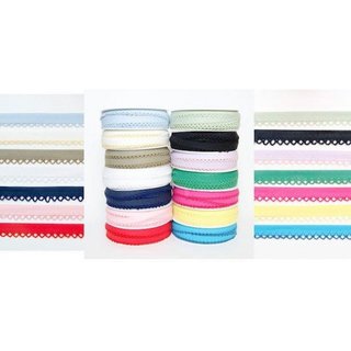 Crochet Edge Bias Binding Tape Red