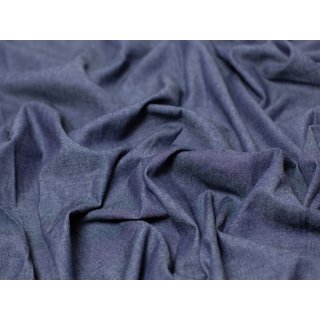 Minerva Core Range 130gsm Soft Washed Denim Fabric Dark Blue
