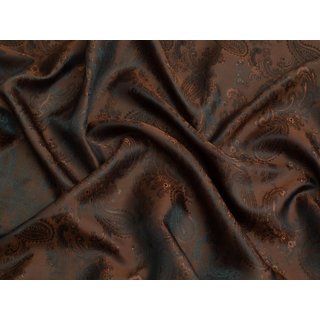 Minerva Core Range Woven Jacquard Lining Fabric Copper