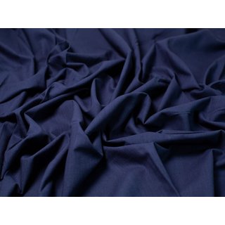 Minerva Core Range Linen Look Textured Cotton Fabric Navy Blue