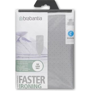 Capa para Tábua de Passar em Algodão Metalizado 124cm x 45cm Brabantia c
