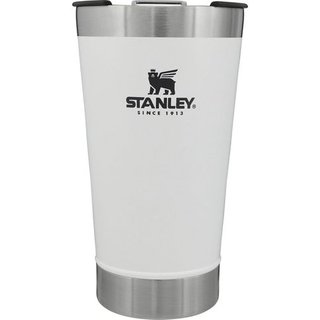 Copo Térmico para Cerveja com Tampa em Inox 473ml Stanley Branco