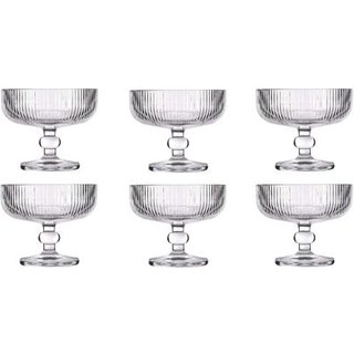 6 Taças para Sobremesa Cameratta em Vidro 310ml L'Hermitage