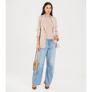Blazer Feminino Dianna Bege