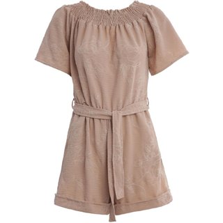 Macacão Autentique Feminino BEGE