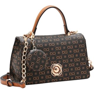 Bolsa Feminina Chenson Monograma Elegance 3485409 Café
