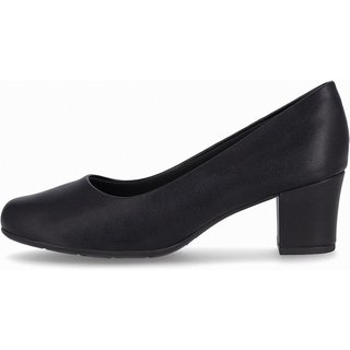 Sapato Scarpin Piccadilly Laura Salto Médio Preto