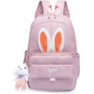 Mochila Bolsa Escolar Passeio Feminina Coelho Menina
