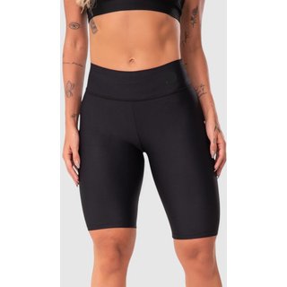 Bermuda D Bell Outlet Fashion Cós Alto Esportiva Fitness Preta